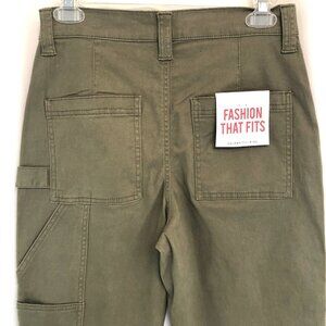 CELEBRITY PINK Olive Army Green Carpenter Pants - NWT